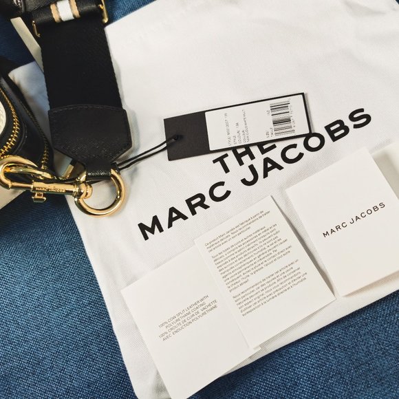 Marc Jacobs The Snapshot White Crossbody Bag NWT - Picture 10 of 10